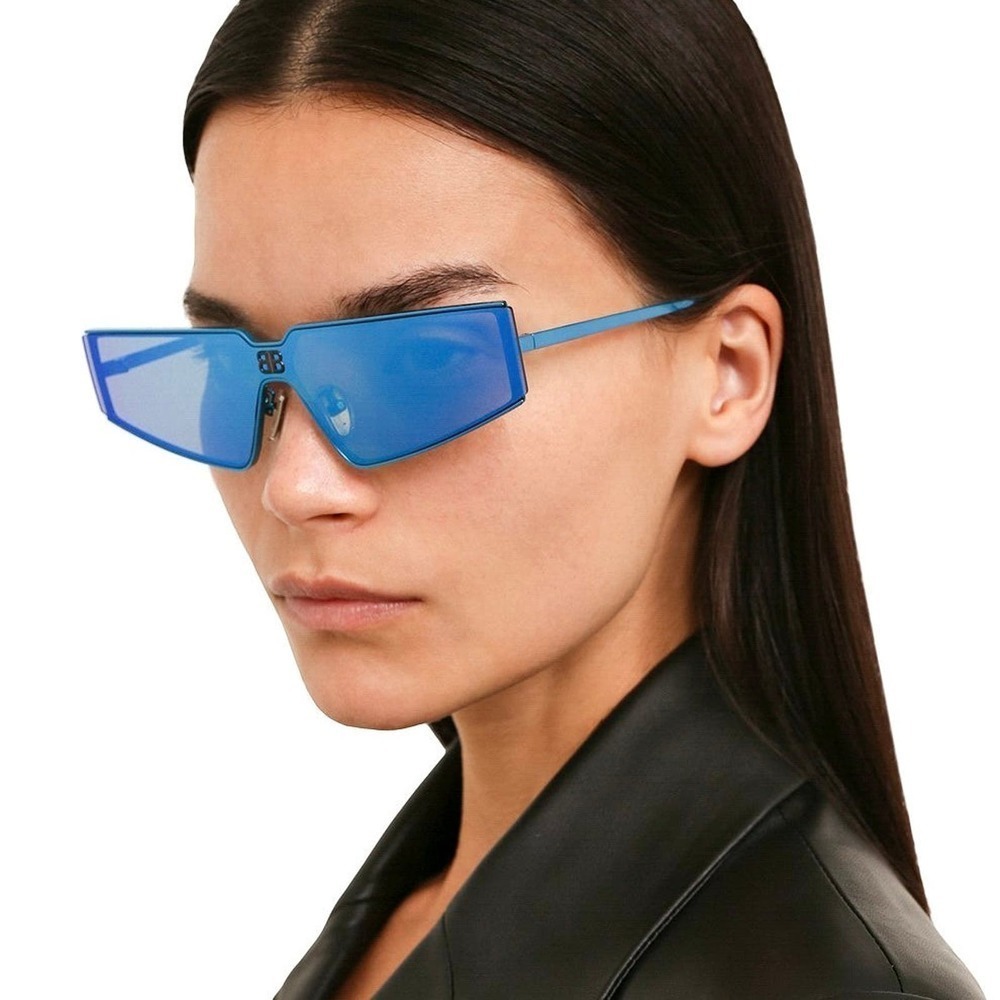 New! BALENCIAGA Sunglasses BB0192S 003, Authentic - Picture 1 of 12